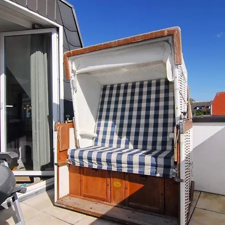 公寓 Haus Rungholt, Norderwung 7 Whg 2 文尼斯塔特